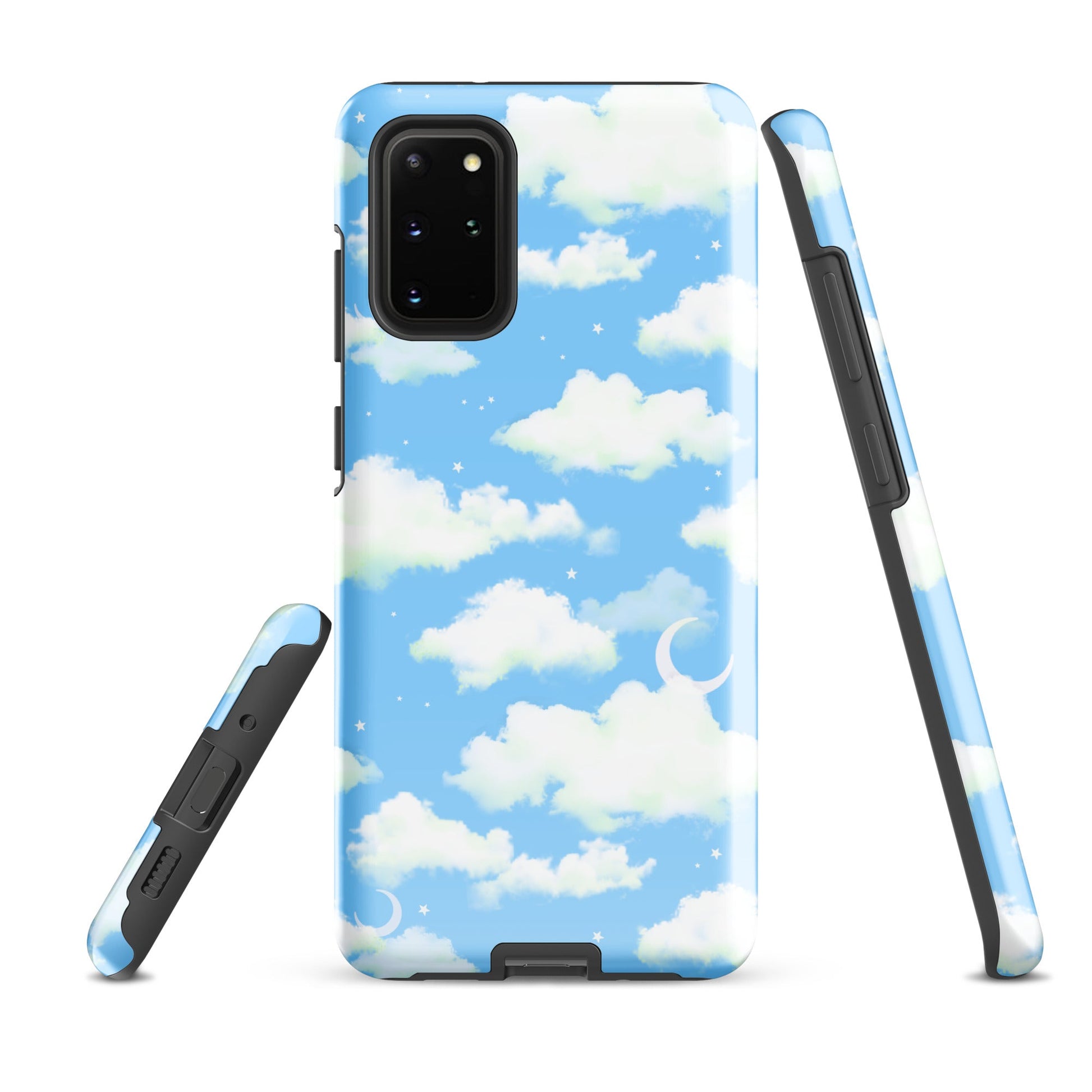 Stylish Cloudy Sky Samsung® Tough Case featuring a durable, impact-resistant design to protect your phone beautifully.