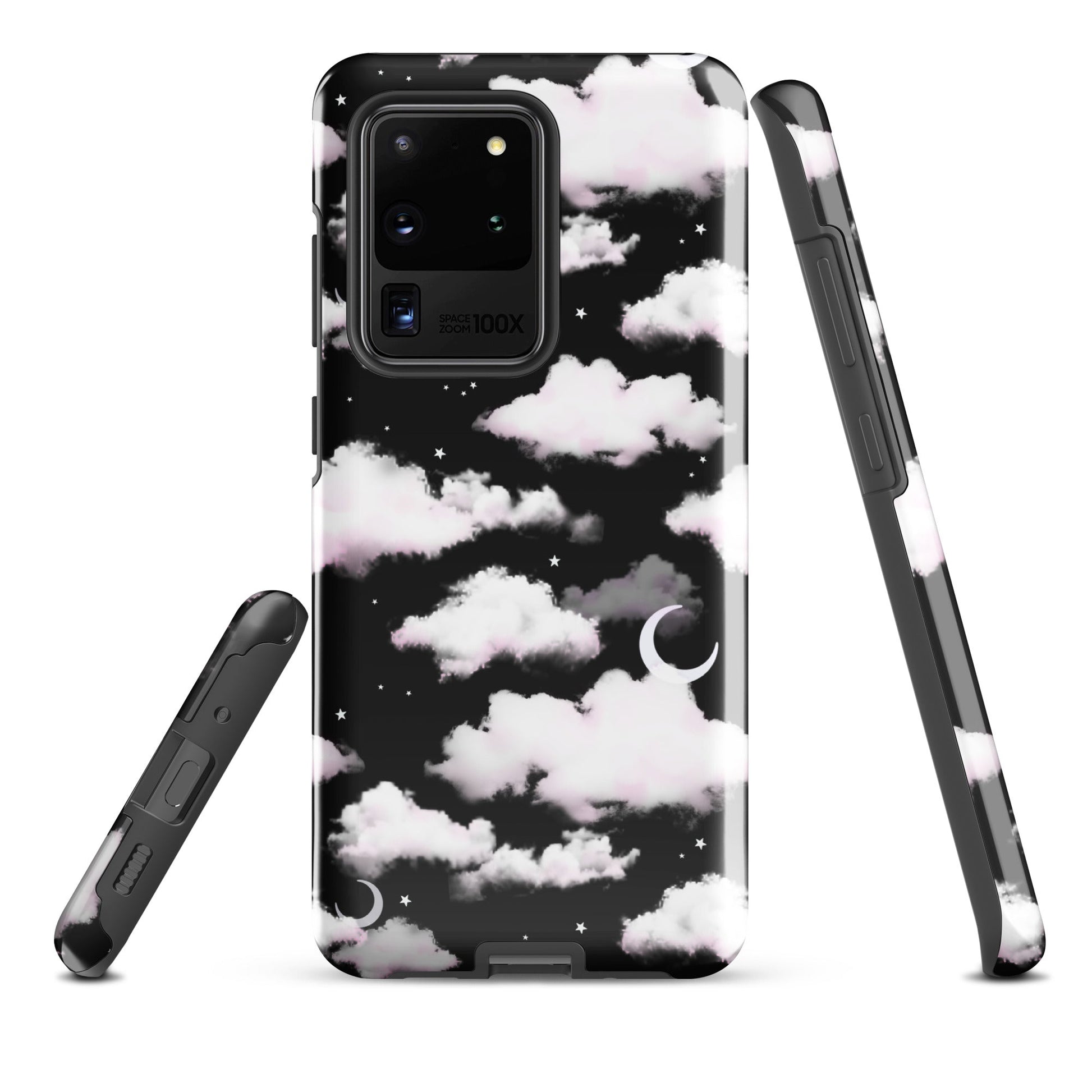 Stylish Cloudy Sky Samsung® Tough Case offers impact resistance and a sleek design for ultimate phone protection.
