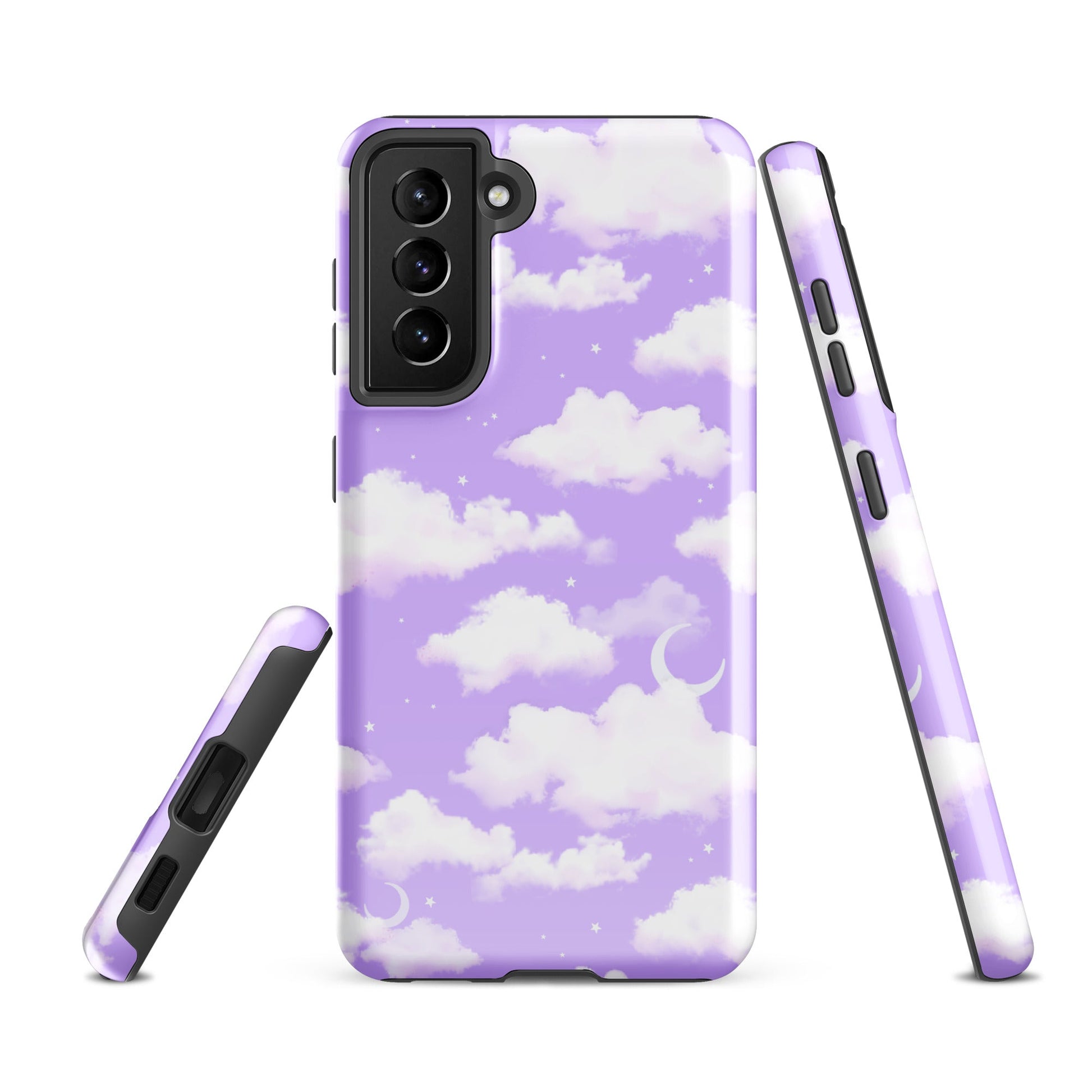 Stylishly protect your phone with the Cloudy Sky Samsung® Tough Case, featuring a unique cloud design and durability.