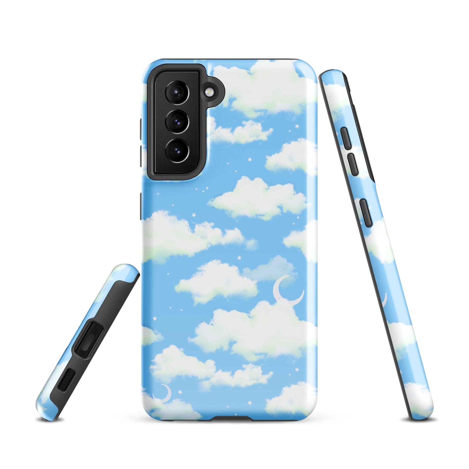 Stylish Cloudy Sky Samsung® Tough Case offers robust protection with a beautiful design, perfect for your Samsung Galaxy.