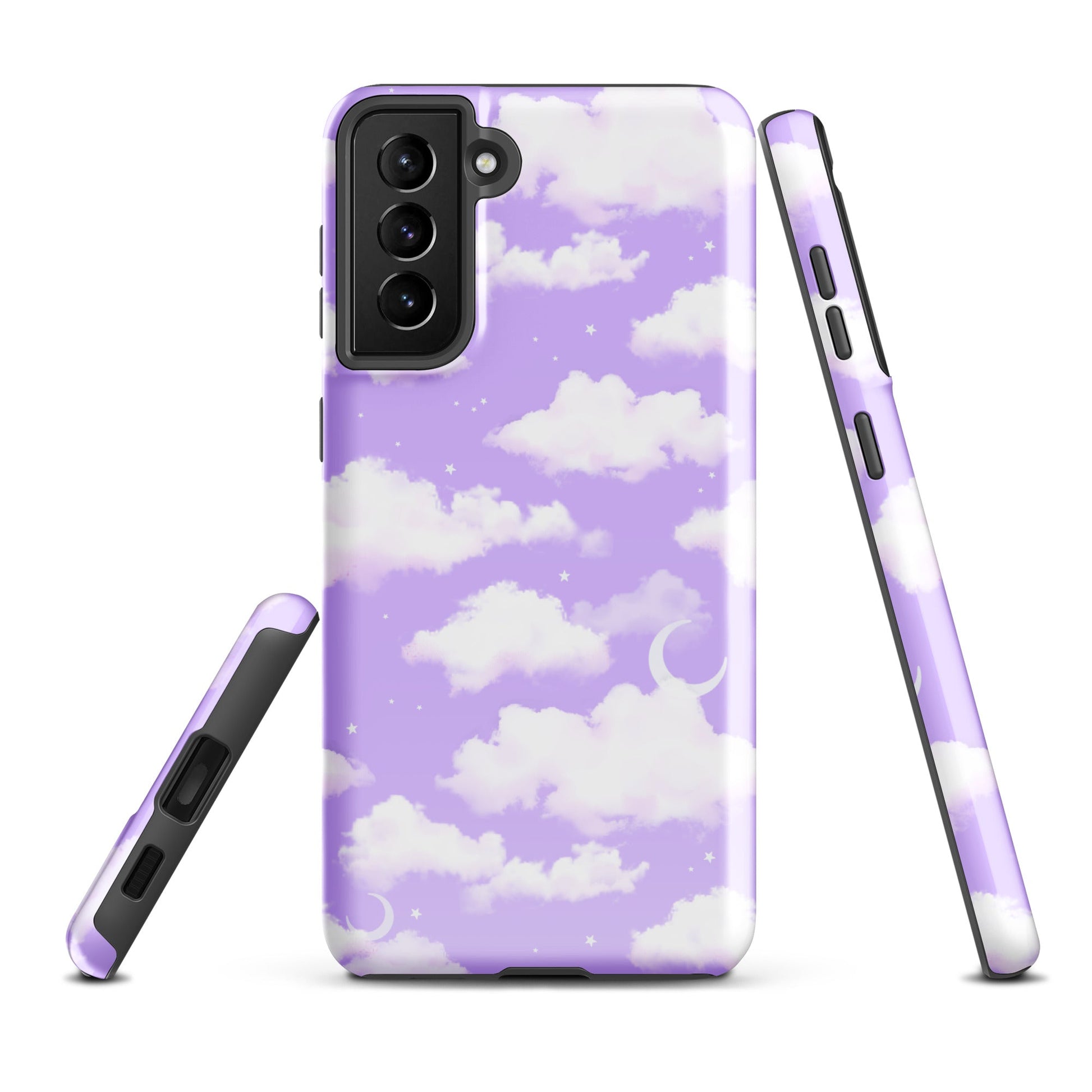 Stylish Cloudy Sky Samsung® Tough Case with impact-resistant design for ultimate protection and artistic flair.