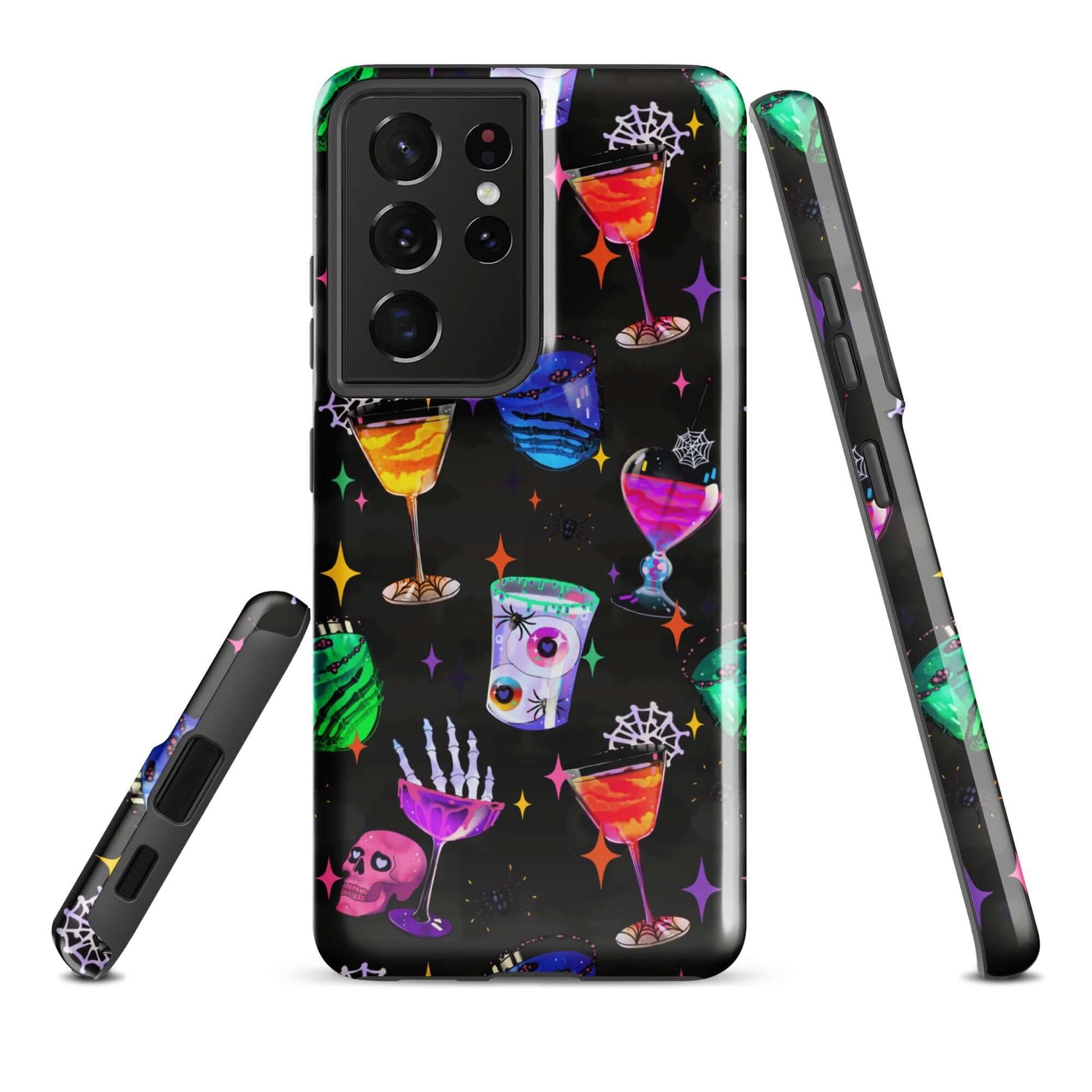 Colorful Monster Party Samsung® Tough Case featuring vibrant designs, ensuring style and protection for your phone.