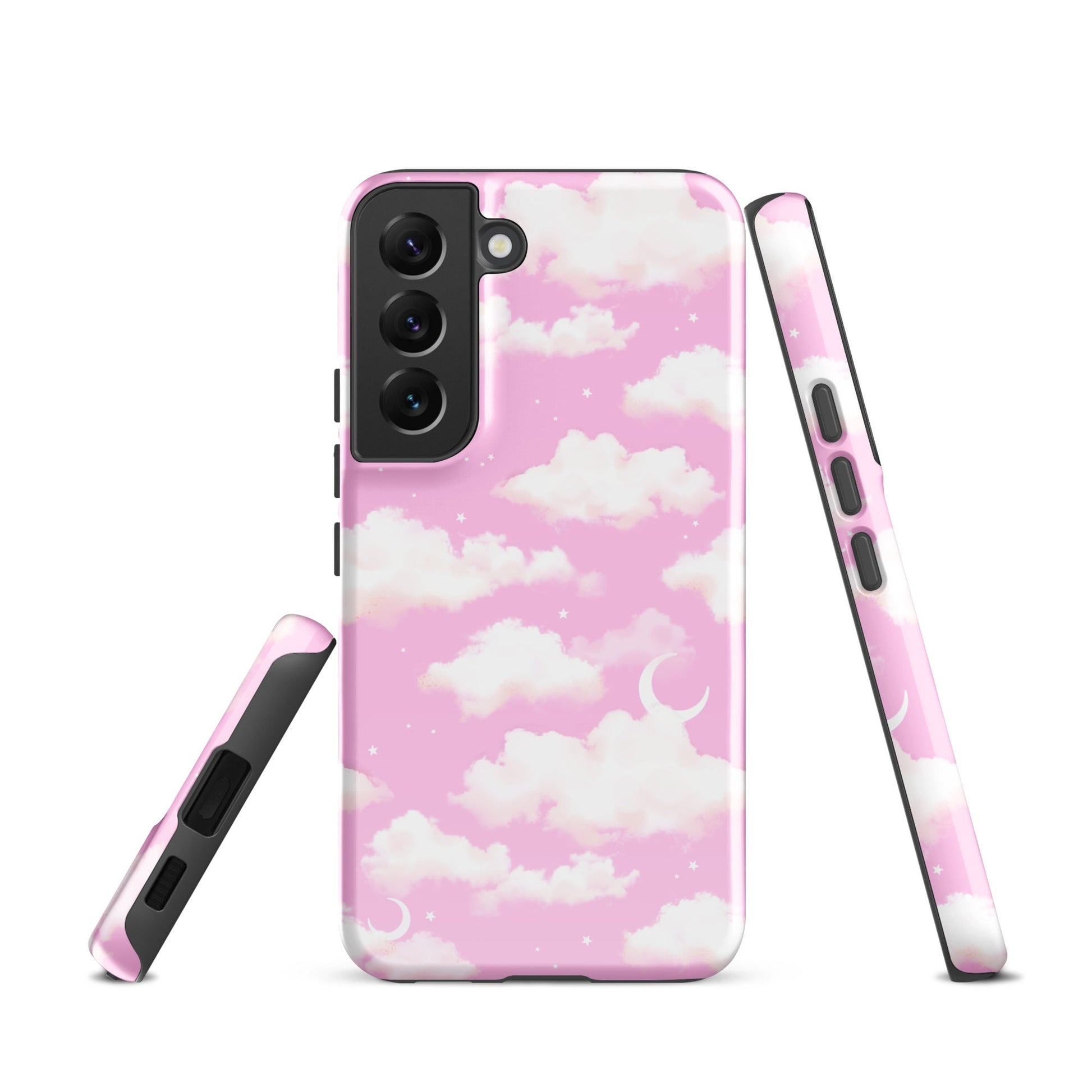 Stylish Cloudy Sky Samsung® Tough Case designed for durability, featuring a beautiful cloud pattern to protect your phone.