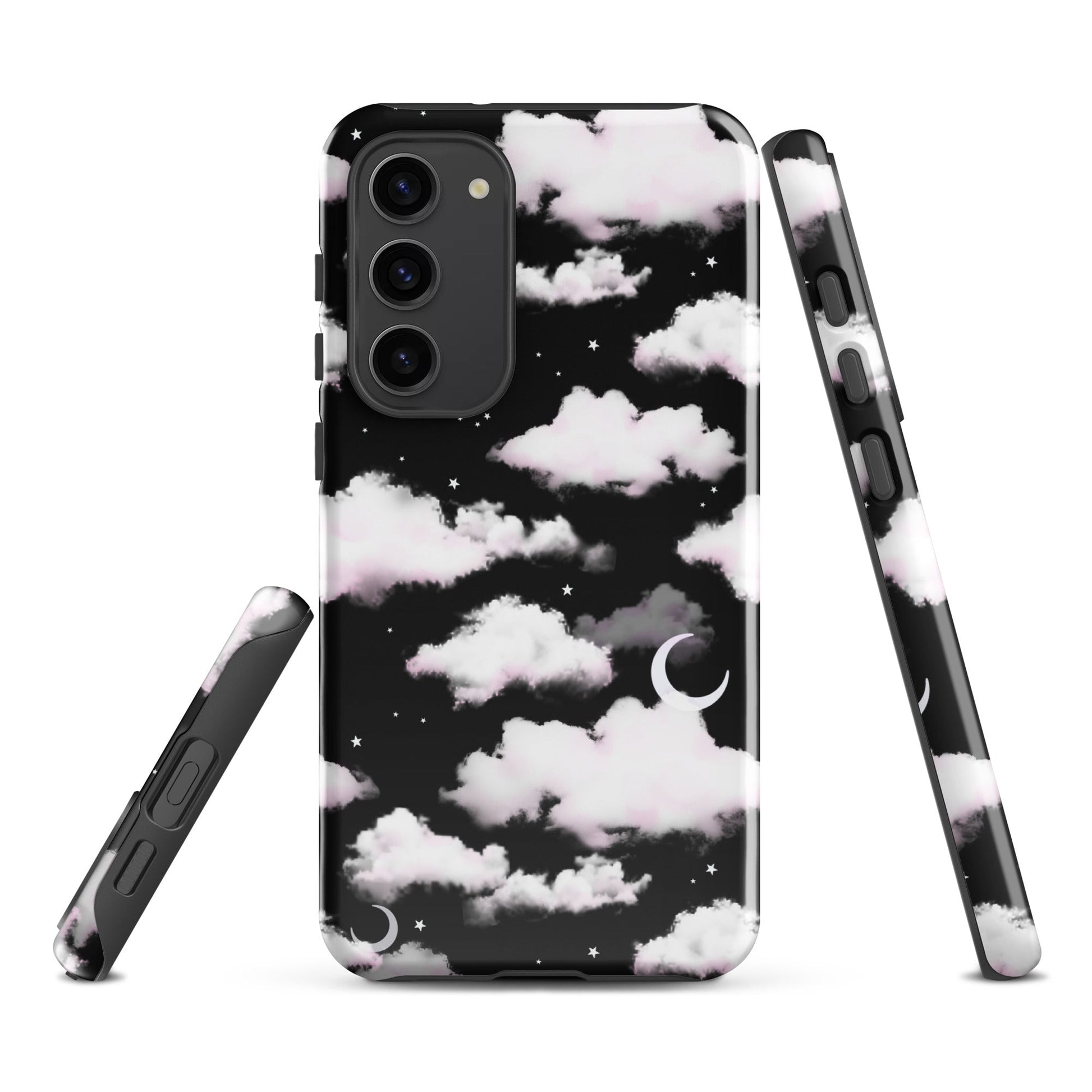 Stylish Cloudy Sky Samsung® Tough Case features a sleek design with impact-resistant materials for ultimate protection.