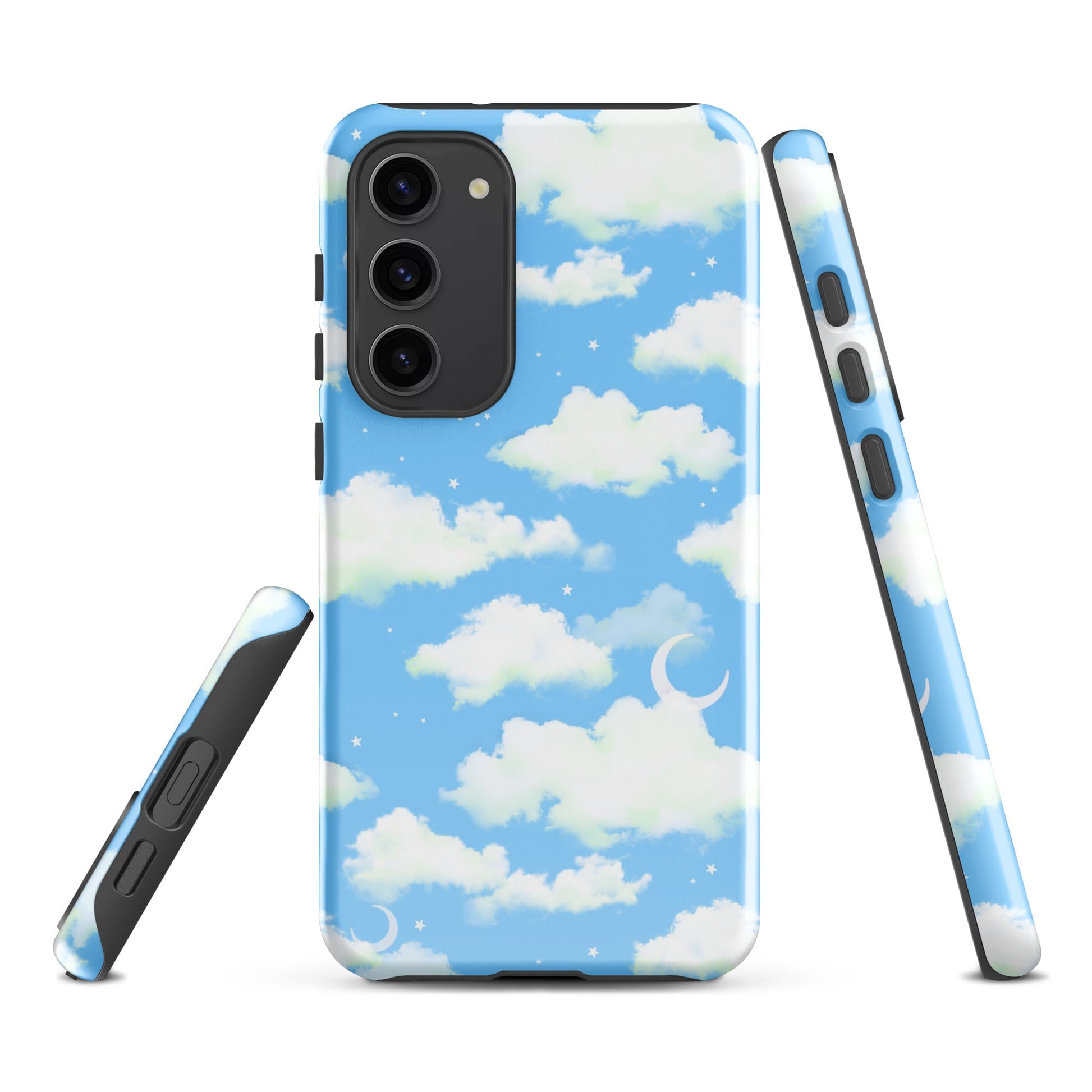 Stylish Cloudy Sky Samsung® Tough Case features a sleek design with durable protection for your phone. Perfect for art lovers!