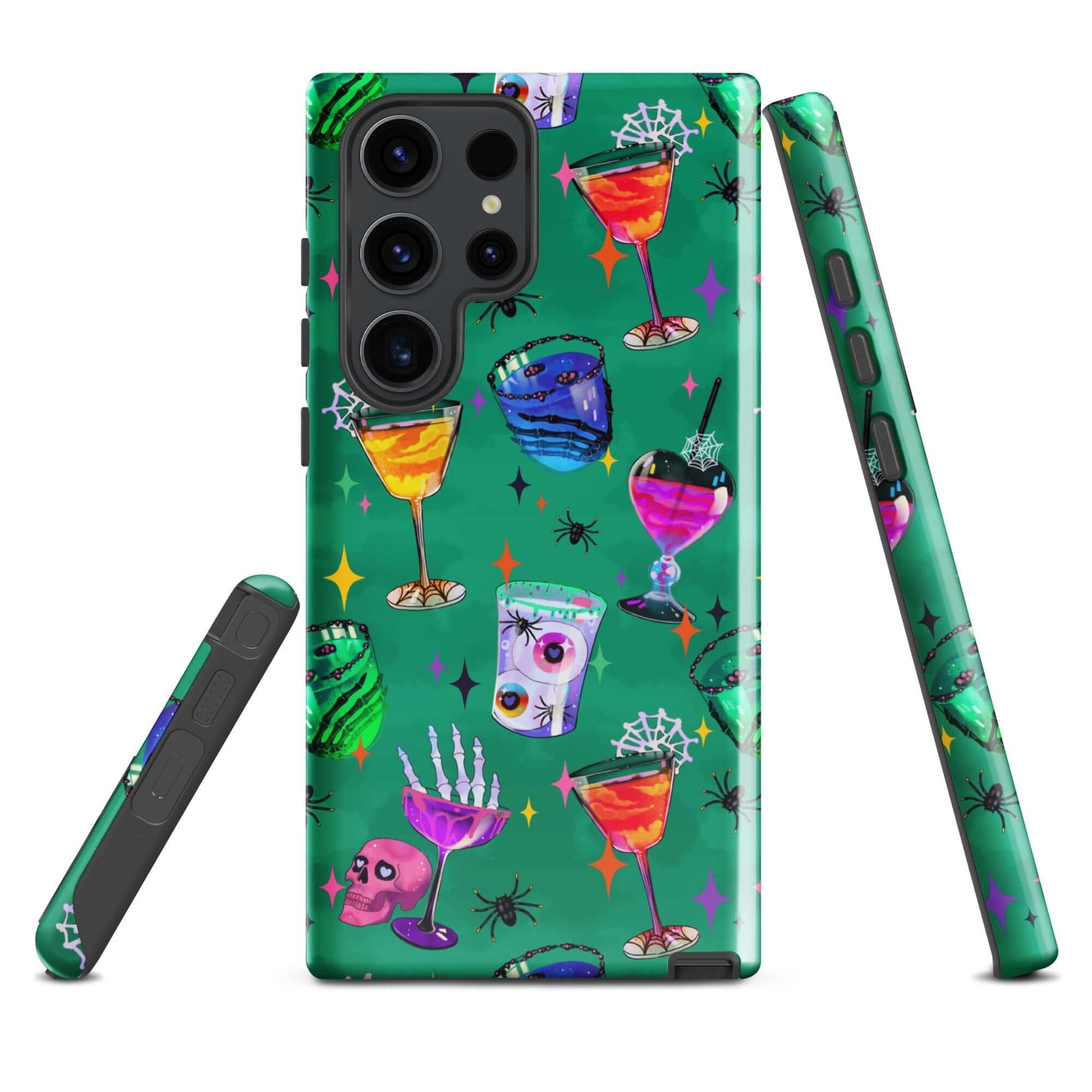Colorful Monster Party Samsung® Tough Case with fun designs, offering impact protection for your phone's safety.