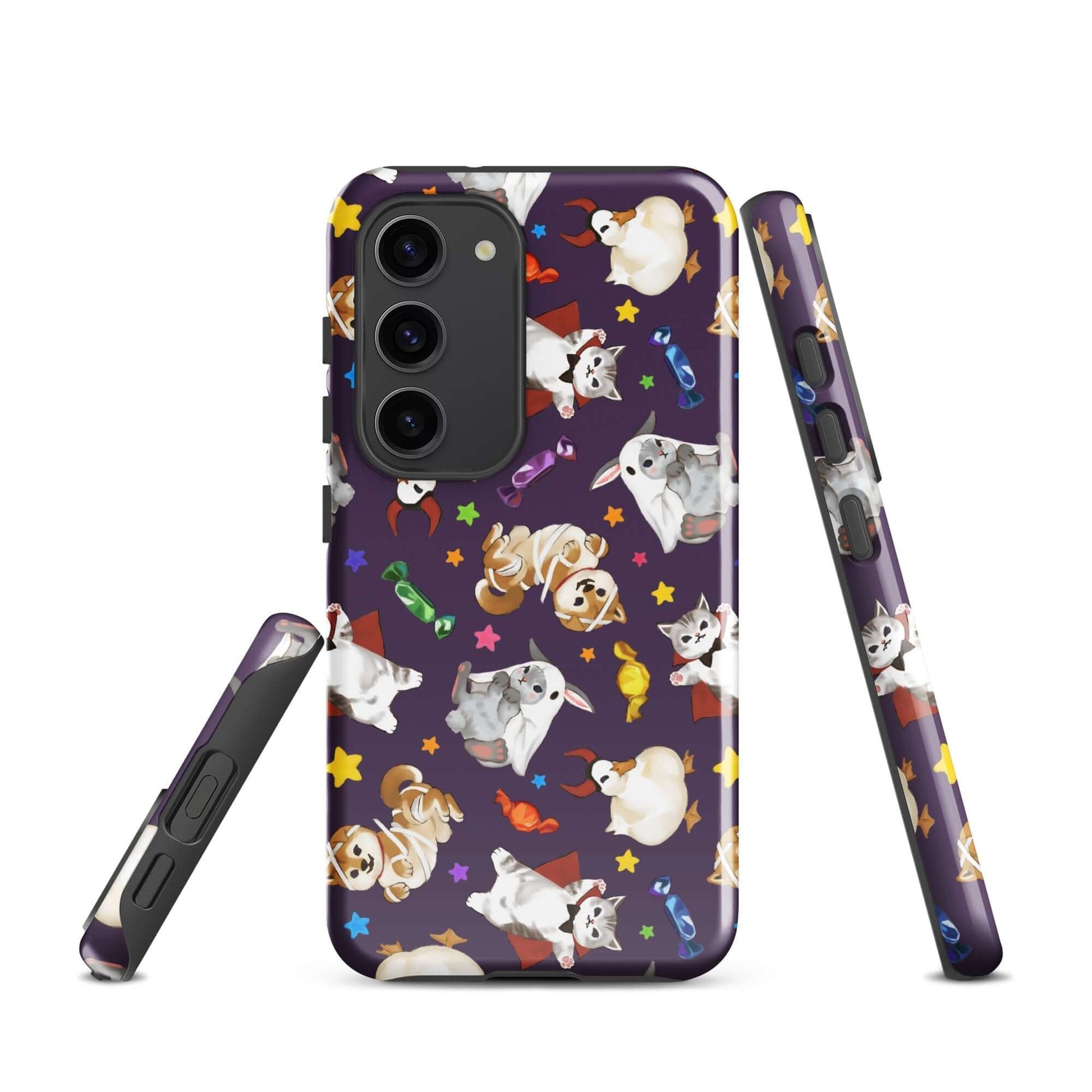 Trick or Treaters Samsung® Tough Case features playful designs with strong protection for your phone's safety and style.