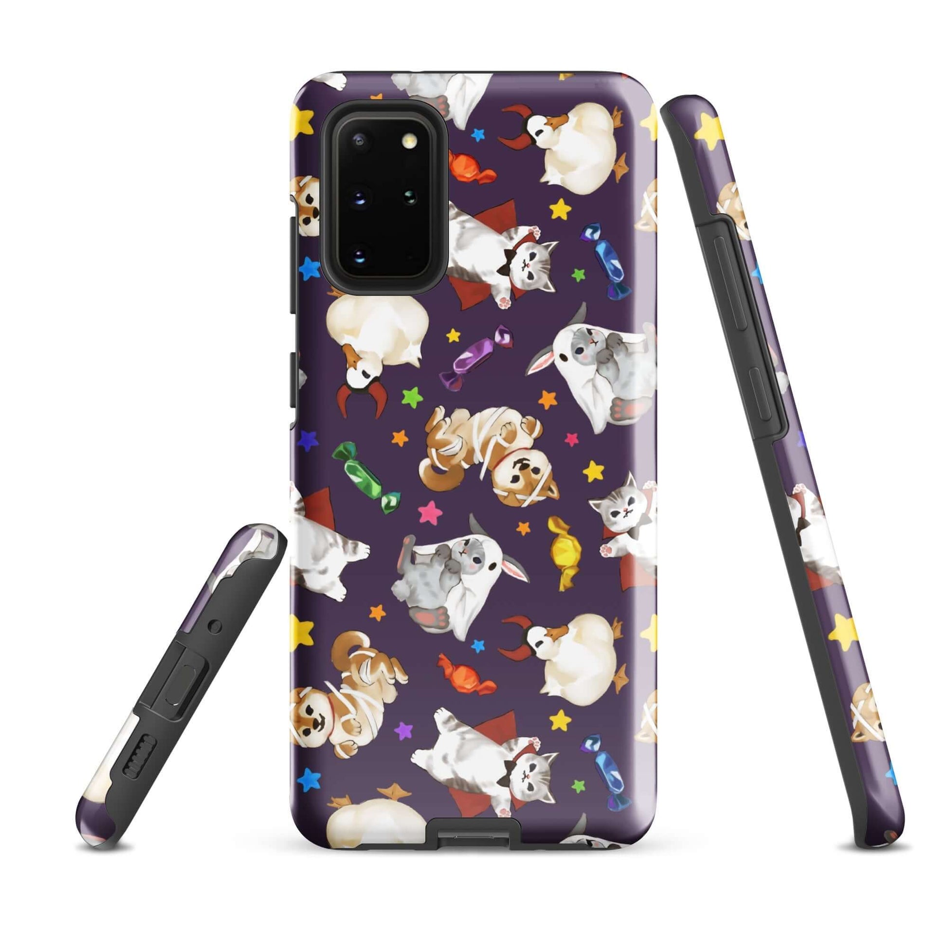 Trick or Treaters Samsung® Tough Case features playful designs, offering durable protection for your phone in style.