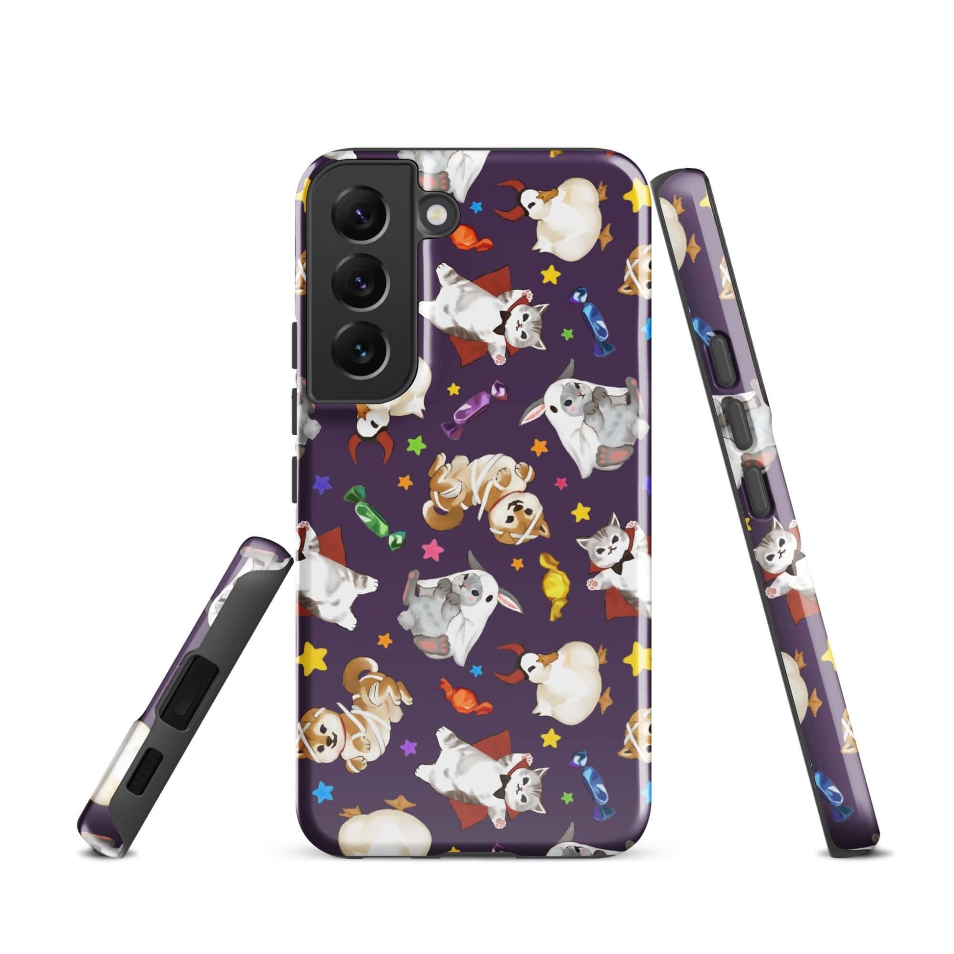 Trick or Treaters Samsung® Tough Case features playful designs, offering durability and protection for your phone.