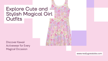 Magical girl outfit ideas - kawaii activewear in pink and purple from Koibito Clothing
