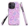 Stylish Gamer Girl iPhone® Tough Case featuring a durable design and vibrant gaming-themed pattern for ultimate protection.
