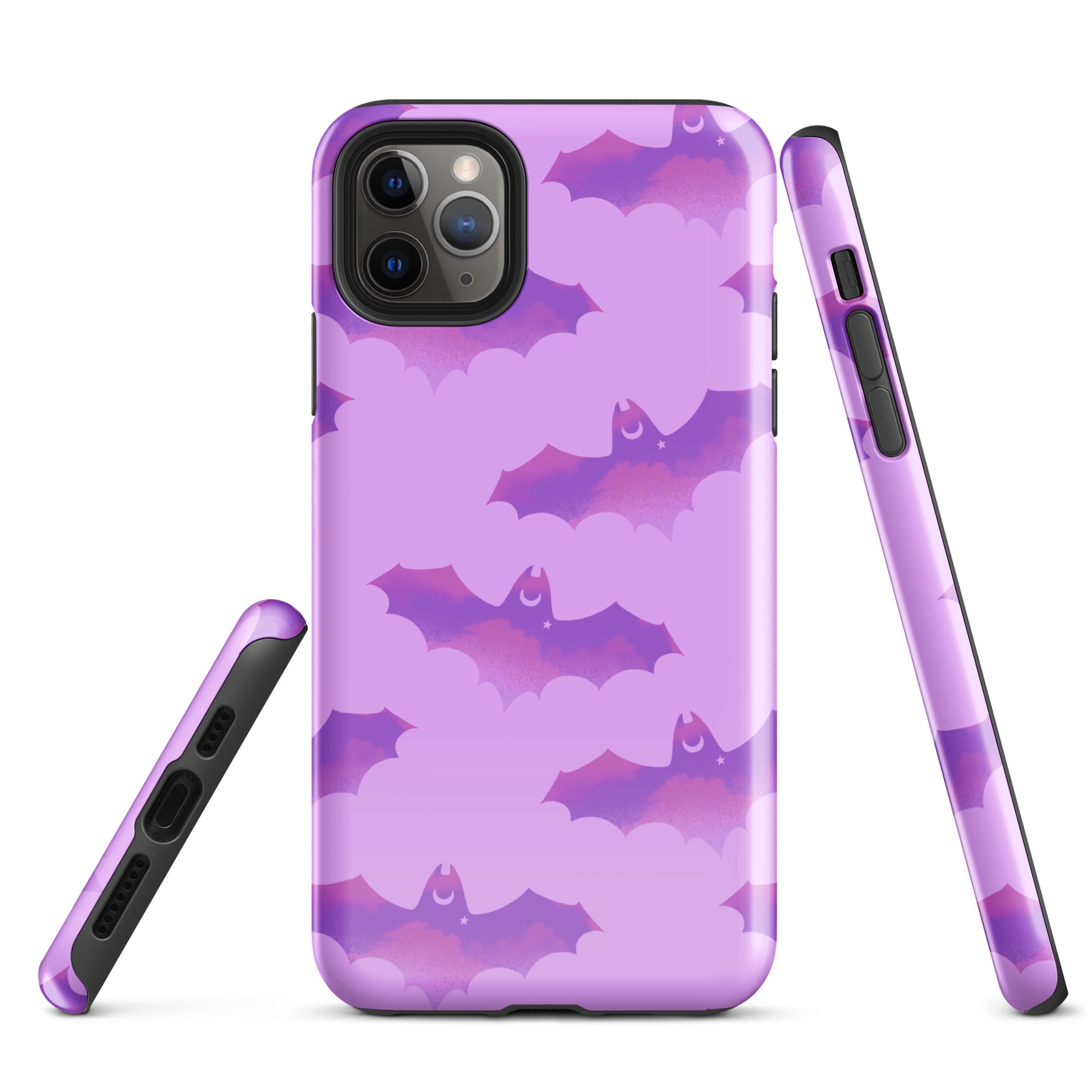 Durable Aensland iPhone® Tough Case with stylish bat design, offering maximum protection for your phone.