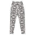 Stylish Premium Queen's Beloved Bunny Leggings with a high-waisted cut and whimsical bunny design for ultimate comfort.