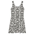 Elegant Queen's Beloved Bunny Skater Dress features a flared skirt and intricate design, perfect for stylish outings.