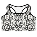 Queen's Beloved Bunny Sports bra features a stylish design perfect for workouts, combining comfort and performance.