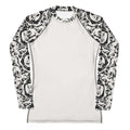 Stylish Queen's Beloved Bunny Rash Guard features a unique design for active wear, perfect for swimming and grappling.