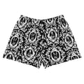 Stylish Queen's Beloved Bunny Athletic Short Shorts, perfect for lounging or running in comfort and elegance.