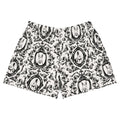 Stylish Queen's Beloved Bunny Athletic Short Shorts, perfect for lounging or active days in comfort and elegance.