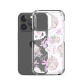 Stylish Anniversary iPhone® Clear Case showcasing floral design while providing durable protection against damage.