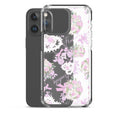 Stylish Anniversary iPhone® Clear Case offers protection with a solid back and flexible sides for easy handling.