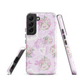 Stylish Anniversary Samsung® Tough Case with floral design, offering protection and elegance for your smartphone.