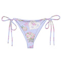 Versatile Anniversary String Bikini Bottom in soft, stretchy fabric, perfect for sunbathing by the poolside.