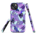 Stylish Butterfly iPhone® Tough Case with durable, dual-layer design for ultimate protection and impact absorption.