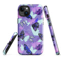 Stylishly protect your phone with the Butterfly iPhone® Tough Case, featuring a vibrant butterfly design.