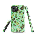 Choco Mint iPhone® Tough Case features a stylish design with dual-layer protection for maximum safety and style.