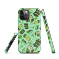 Choco Mint iPhone® Tough Case features a stylish design, combining durability and impact protection for your phone.