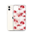 Protect your iPhone® with the stylish Higanbana iPhone® Clear Case, featuring a floral design and flexible sides.