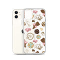 Stylish Royal Cookie iPhone® Clear Case featuring a chic design, perfect for protection against scratches and dirt.