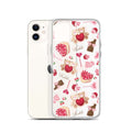 Sugar Sweetheart iPhone® Clear Case features a cute design, protecting against scratches and dirt with flexible sides.