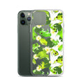 Stylish Kero-kero iPhone® Clear Case showcases vibrant frog design while protecting against scratches and dirt.