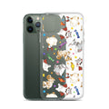 Trick or Treaters iPhone® Clear Case offers stylish protection with a solid back and flexible sides for easy handling.