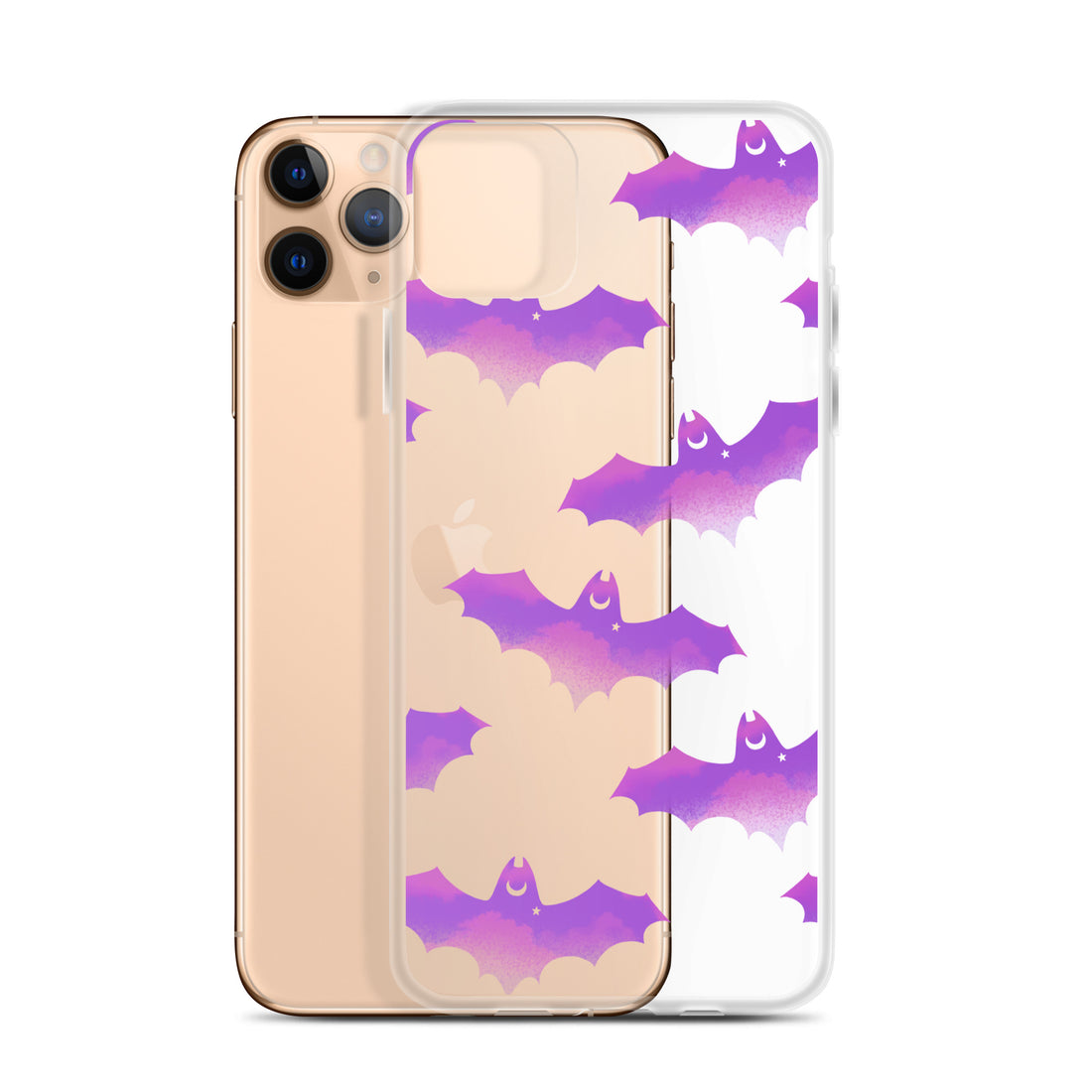 Sleek Aensland iPhone® Clear Case with flexible sides, protecting your phone from scratches and dirt.