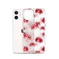 Protect your iPhone® stylishly with the Higanbana iPhone® Clear Case, featuring floral designs and easy access ports.
