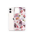 Stylish Matsuri iPhone® Clear Case featuring vibrant designs, ensuring protection from scratches and dirt. Perfect for your phone!