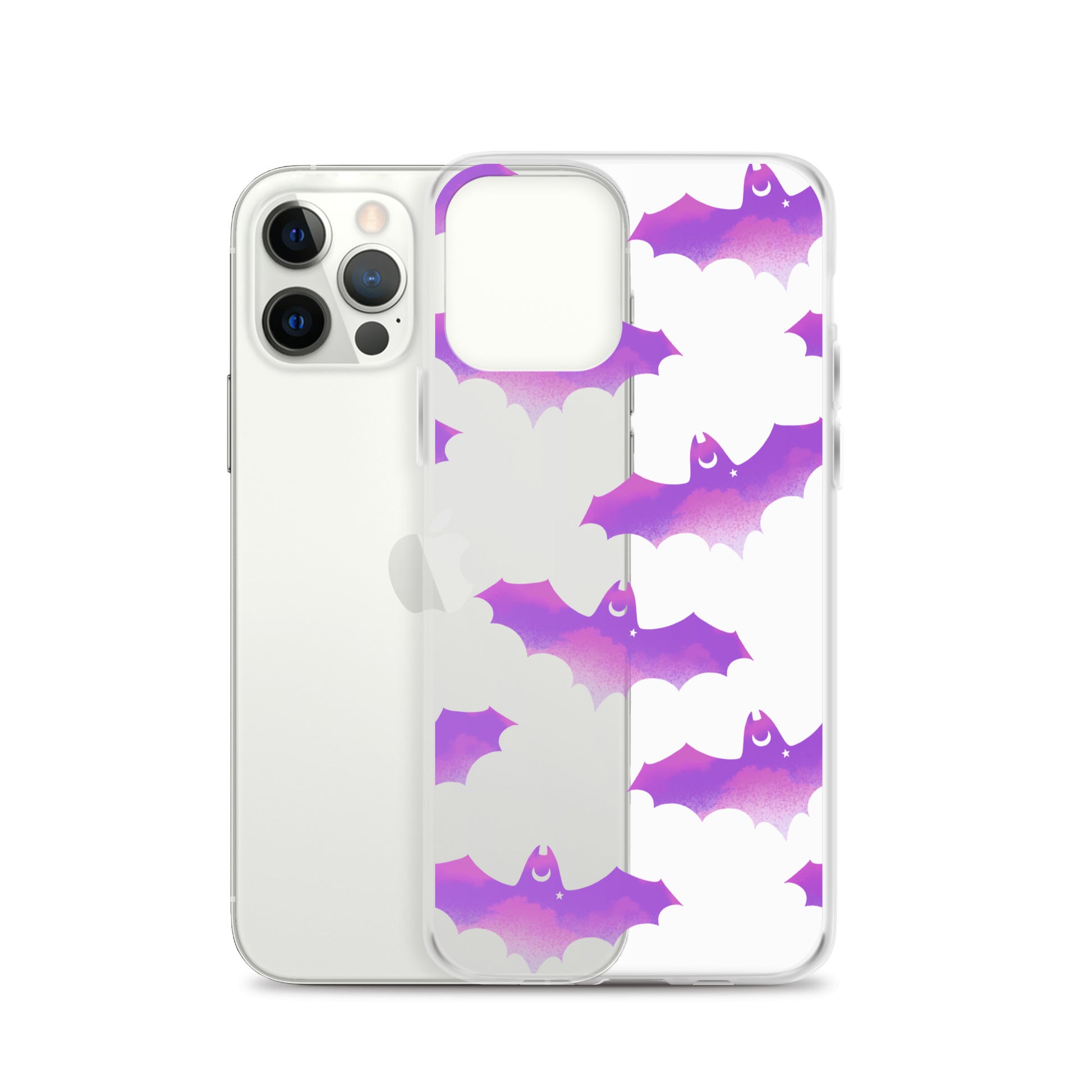 Sleek Aensland iPhone® Clear Case with flexible sides, protects against scratches and dirt, perfect for daily use.