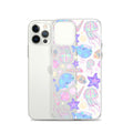 Under the Sea iPhone® Clear Case features colorful sea creatures, offering stylish protection for your phone.