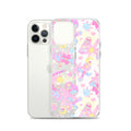 Sleek Indica Magica iPhone® Clear Case showcases a colorful design, offering protection from scratches and dirt.