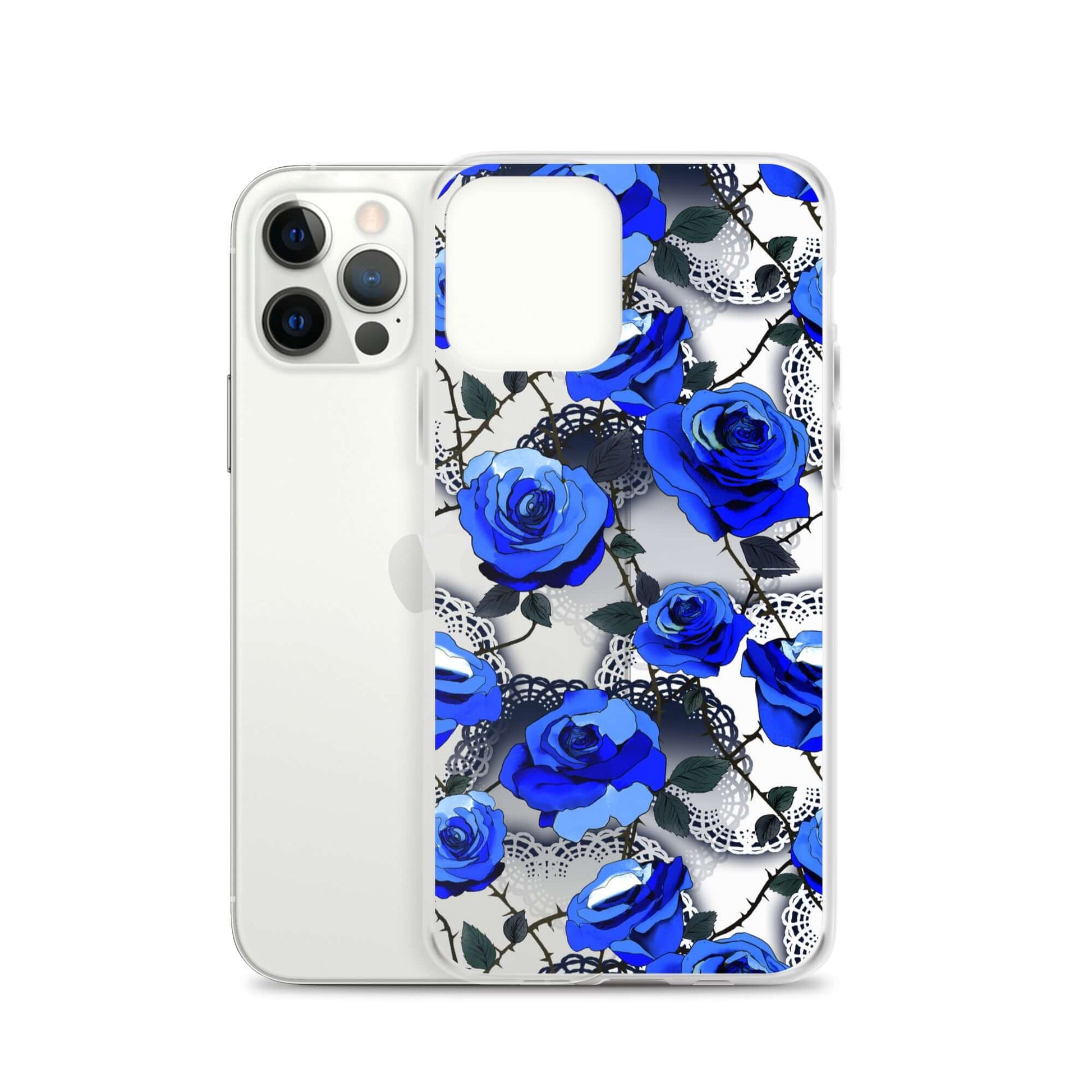 Stylish Enchanted Rose iPhone® Clear Case (Transparent) protects against scratches, dust, and dirt with a sleek design.