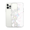 Sleek Snow Kitten iPhone® Clear Case with solid back and flexible sides for ultimate protection and style.