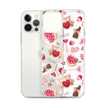 Stylish Sugar Sweetheart iPhone® Clear Case, offering protection from scratches and dirt with a cute design.