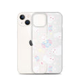 Sleek Snow Kitten iPhone® Clear Case offers protection with a solid back and flexible sides for easy handling.