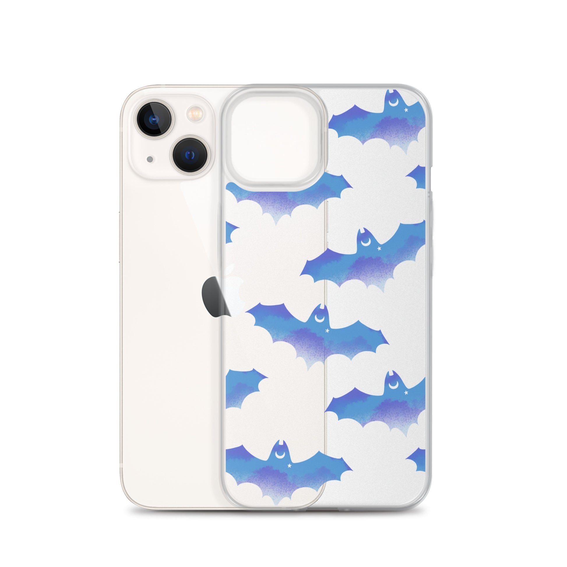 Sleek Lilith iPhone® Clear Case offers protection from scratches and dirt with a solid back and flexible sides.