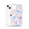 Stylish Under the Sea iPhone® Clear Case features vibrant ocean designs and offers protection from scratches and dirt.