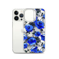 Protect your phone stylishly with the Enchanted Rose iPhone® Clear Case (Transparent), featuring vibrant floral designs.