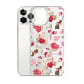 Stylish Sugar Sweetheart iPhone® Clear Case blends protection with a cute, colorful design for ultimate phone safety.