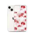 Protect your iPhone® stylishly with the Higanbana iPhone® Clear Case featuring a vibrant floral design.
